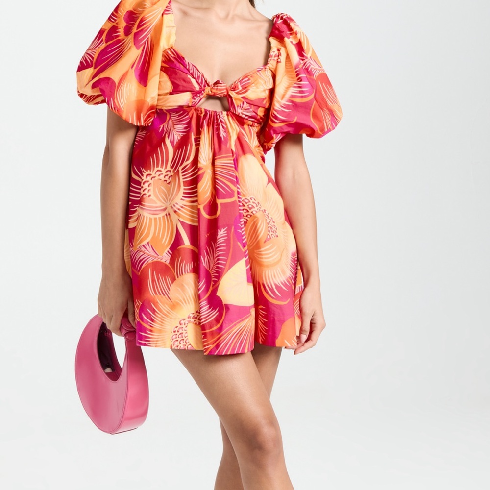 FARM Rio Summer Garden Ombre Mini Dress